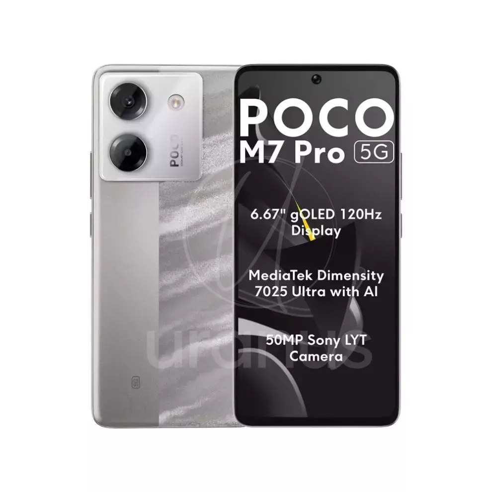 گوشی شیائومی Poco M7 Pro 5G  دو سیم‌کارت 512 گیگابایت با رم 12 گیگابایت