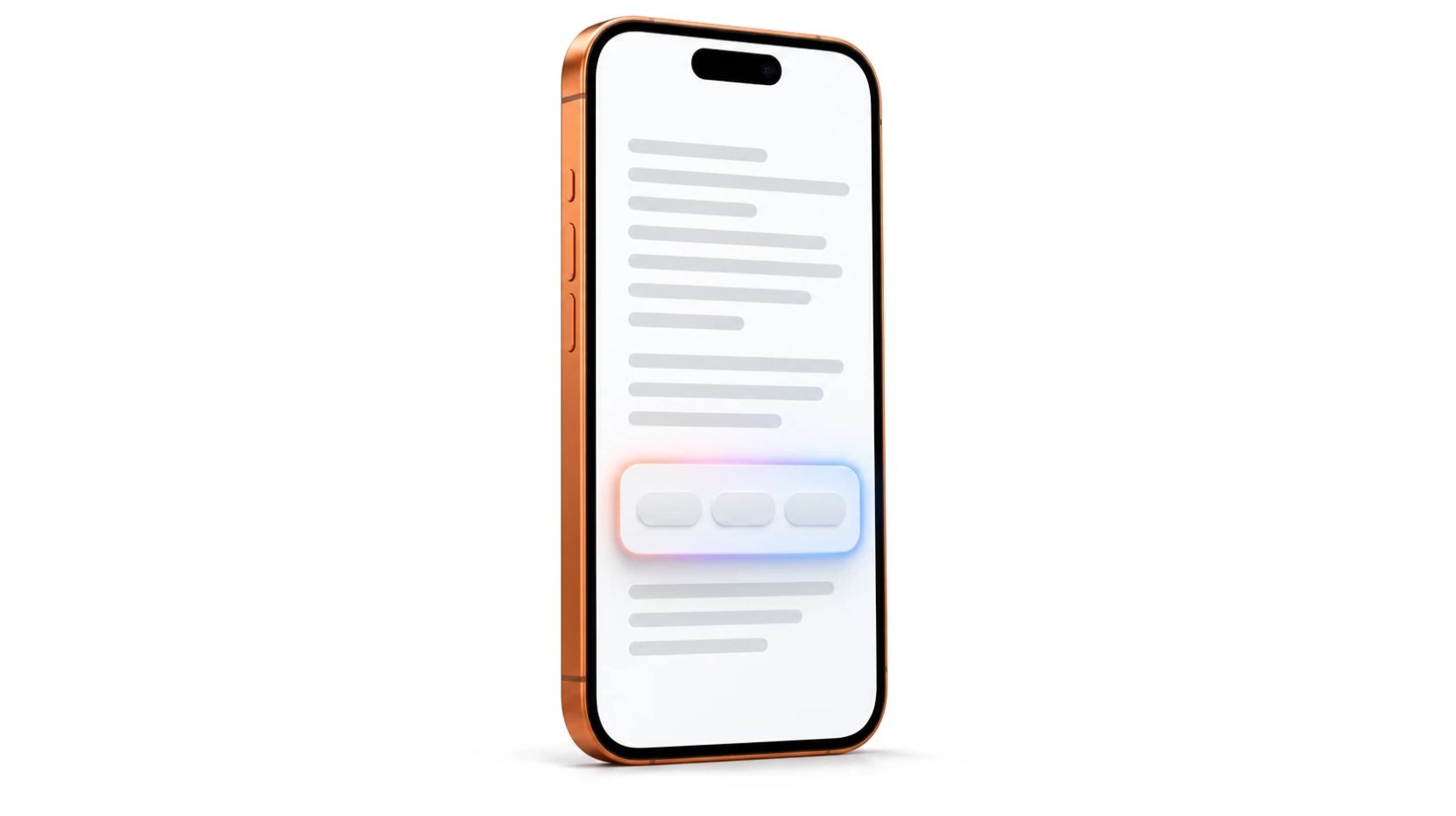 ابزارهای نوشتن Writing Tools در Apple Intelligence روی iPhone 17 Pro