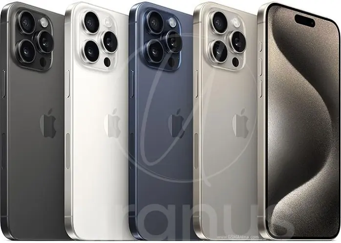 گوشی موبایل اپل iPhone ۱۵  pro دو سیم کارت ظرفیت 256 گیگابایت و رم 8 گیگابایت