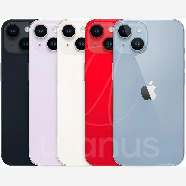 گوشی موبایل اپل مدل iPhone ۱۴  CH دو سیم کارت ظرفیت 128 گیگابایت و رم 6 گیگابایت